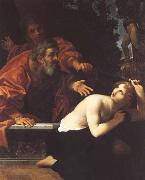 Ludovico Carracci Susannah and the Elders oil